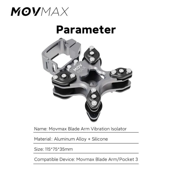 Movmax Blade Arm Vibration Isolator / 86-0042