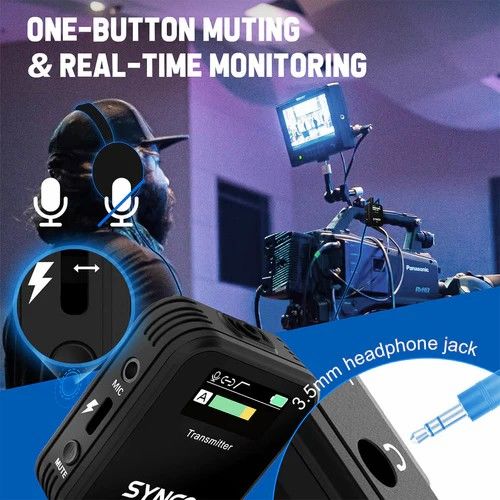 Synco G2-A2 2 Kişilik Kablosuz Mikrofon