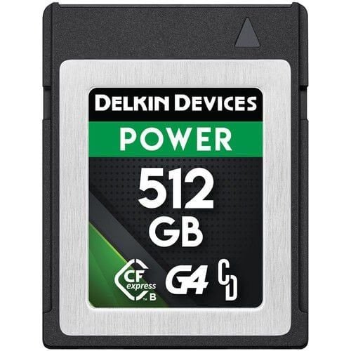 Delkin Devices 512GB POWER CFexpress Tip B Hafıza Kartı