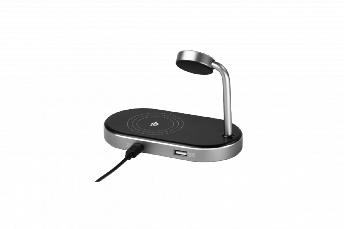 VERBATIM 49556 - WCS-02 3IN1 iWATCH QI QC CHARGER MAX:44W