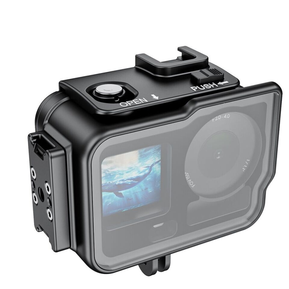 Sea Frogs Dji Osmo 6  (6/5/4) için Alüminyum kabin (60 metrelik)