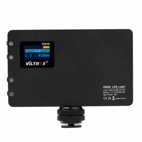 Viltrox RB08 Mini Video Portatif LED Işık