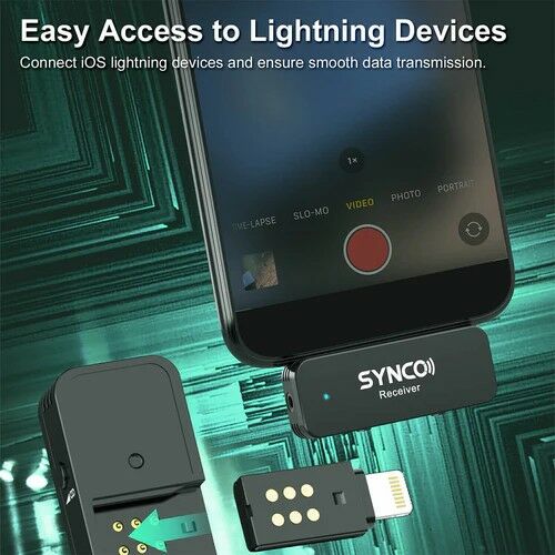 Synco G1L iPhone için Kablosuz Yaka Mikrofonu