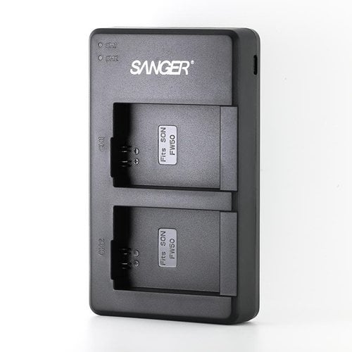 Sanger NP-FW50 Sony İkili USB Şarj Aleti Cihazı