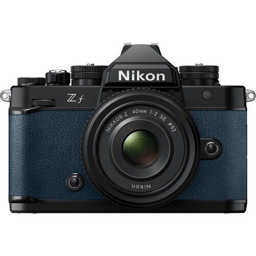 Nikon Zf 40mm f/2 SE Lensli Aynasız Fotoğraf Makinesi ( Çivit Mavisi ) ( 10.208 ₺ Geri Ödeme )