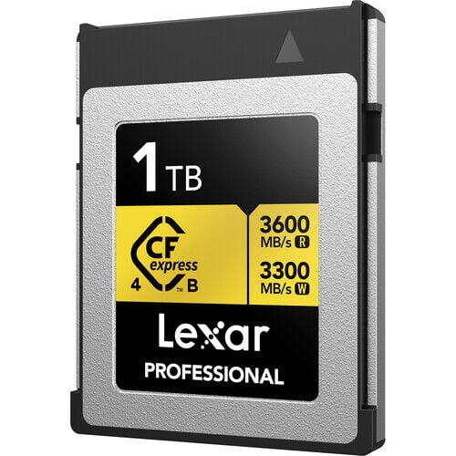 Lexar 1TB Professional CFexpress Type B Gold