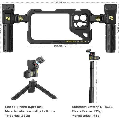 Freewell Genius Rig Cage for iPhone 16 Pro Max
