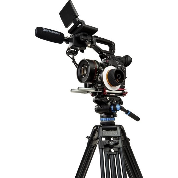 Benro A-573TBS6Pro Hidrolik Profesyonel Video Tripod Kit