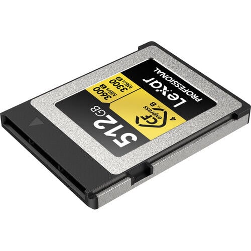 Lexar 512GB Professional CFexpress Type B Gold