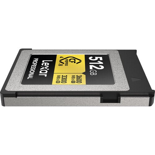 Lexar 512GB Professional CFexpress Type B Gold
