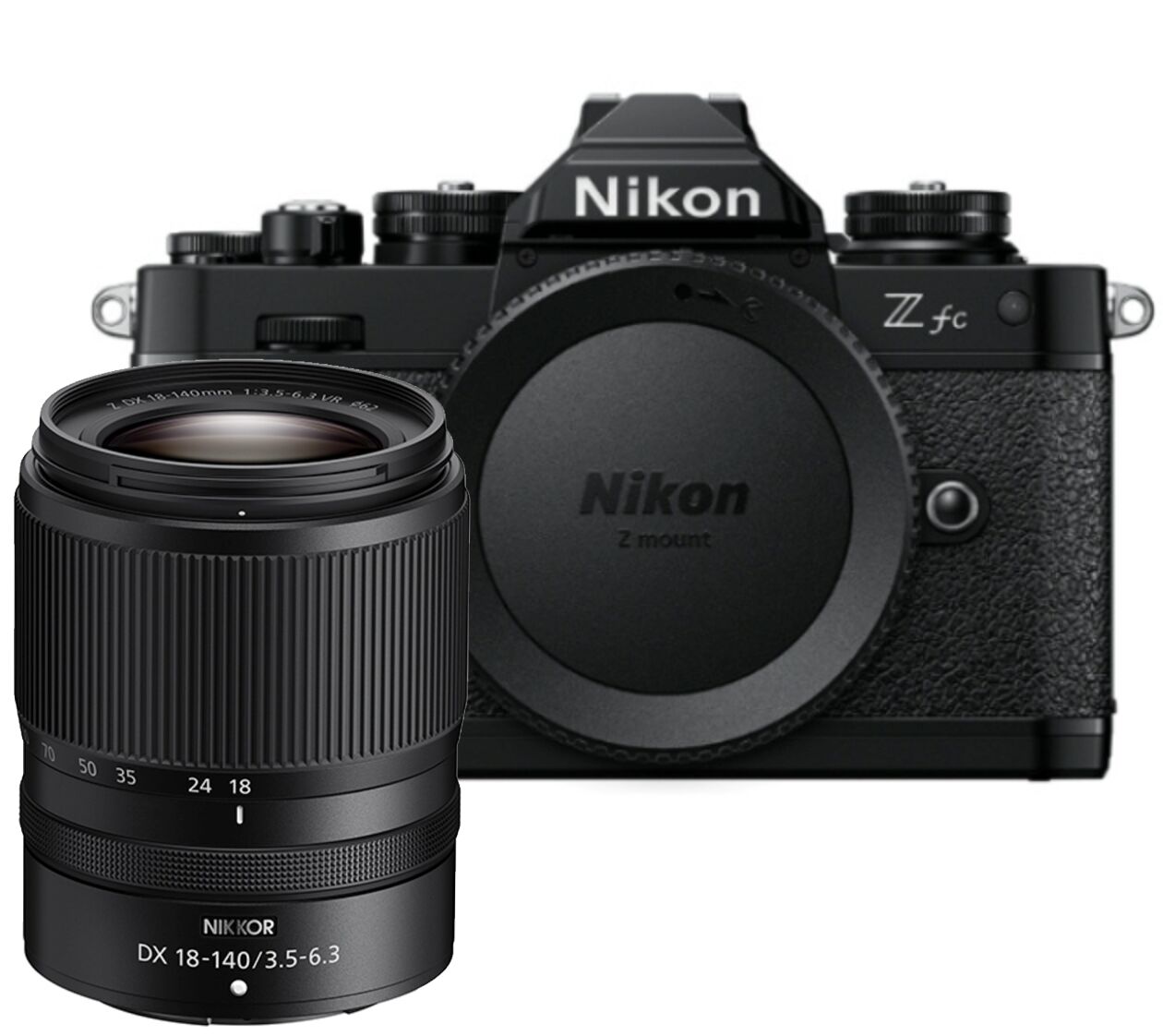 Nikon Z FC 18-140mm VR Lens Kit  ( Siyah ) ( 7.000 ₺ Geri Ödeme )