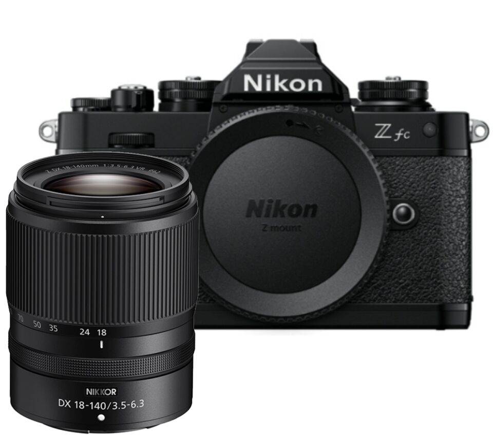 Nikon Z FC 18-140mm VR Lens Kit  ( Siyah ) ( 5.833 ₺ Geri Ödeme )
