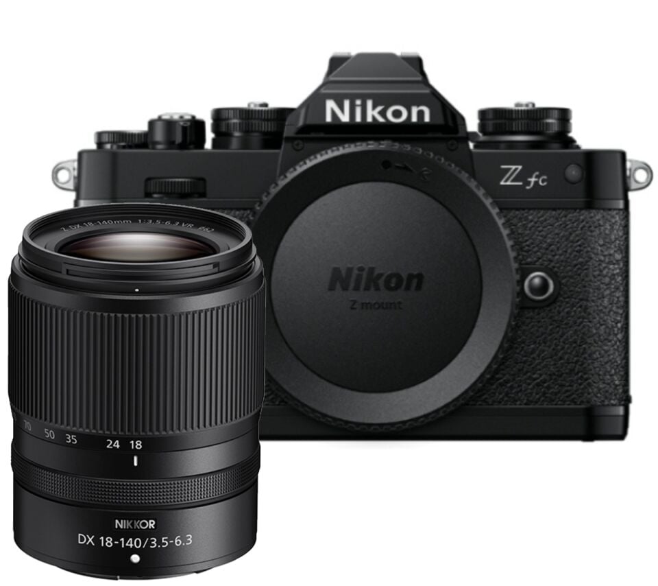 Nikon Z FC 18-140mm VR Lens Kit  (Siyah) (5.500 ₺ Geri Ödeme)