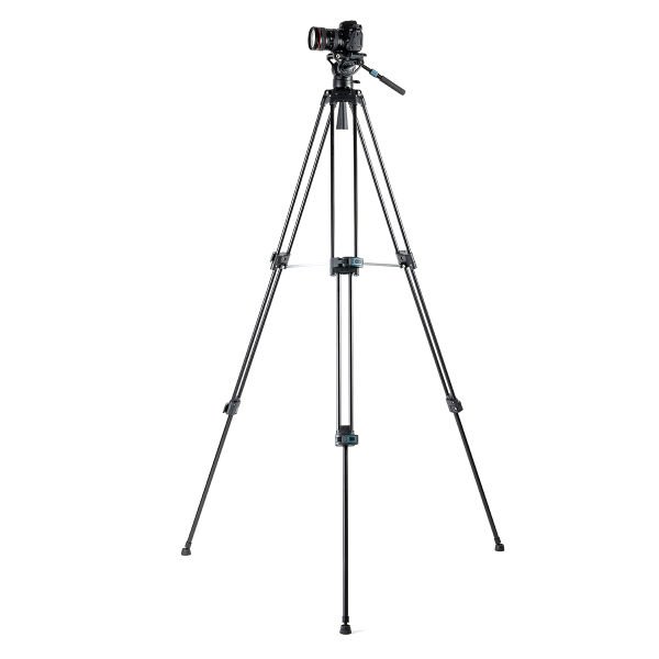 Fotopro DV-3 Karbonfiber Video Tripod Kit