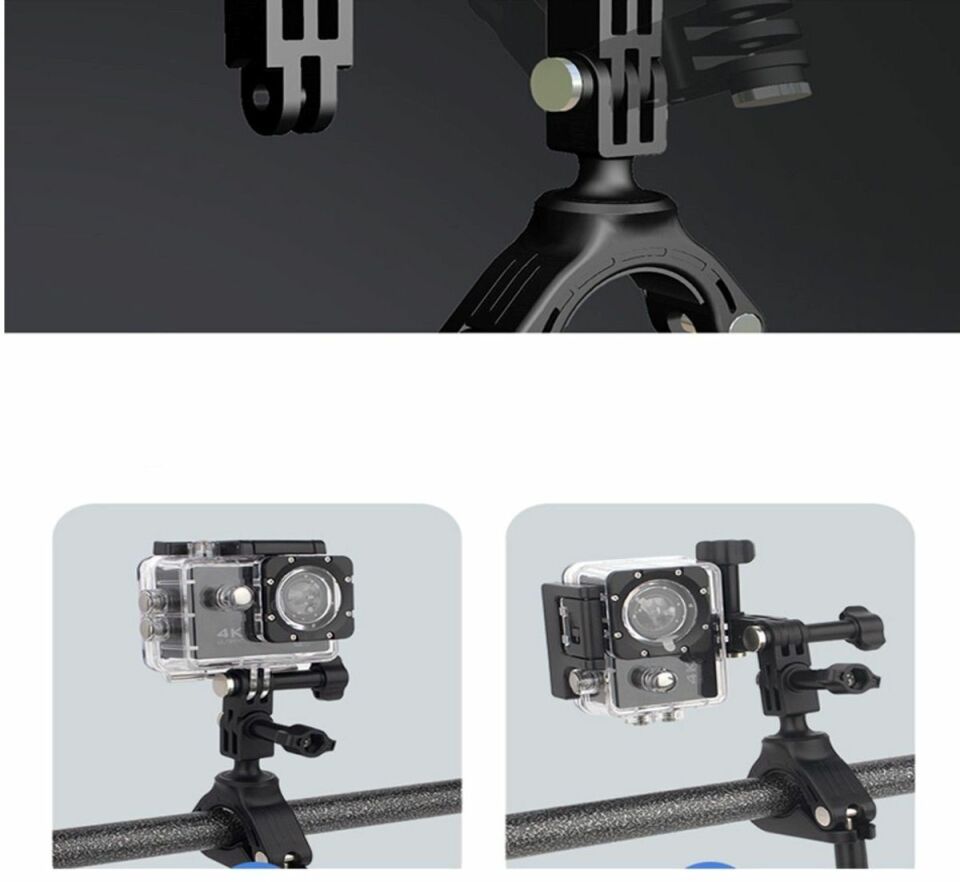 Oem Marka JX008 Aksiyon Kameralar için Gidon Montaj Kelepçesi