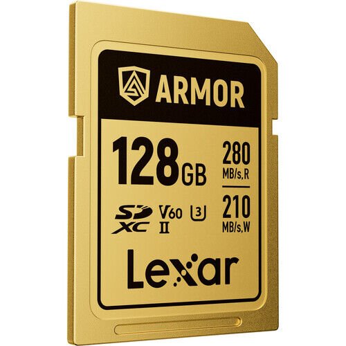 Lexar 128GB ARMOR GOLD UHS-II SDXC Hafıza Kartı