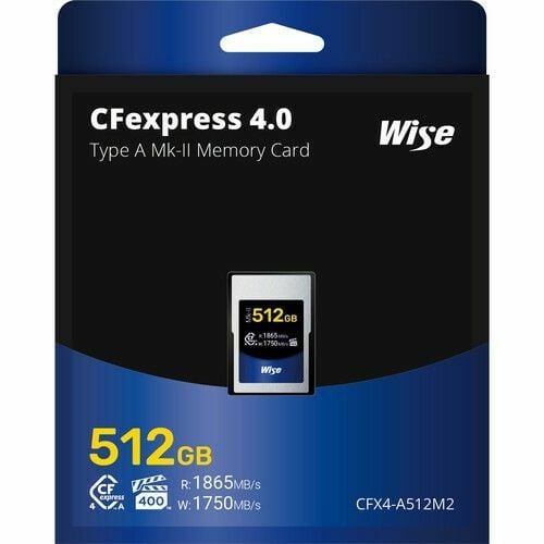 Wise Advanced 512GB CFexpress 4.0 Type A Hafıza Kartı