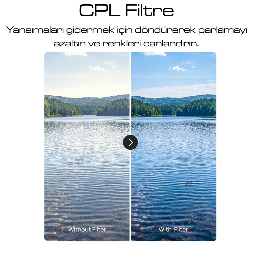 Telesin Osmo Pocket 4P Filtre Kiti (CPL+VND8-32+Cool Rose)