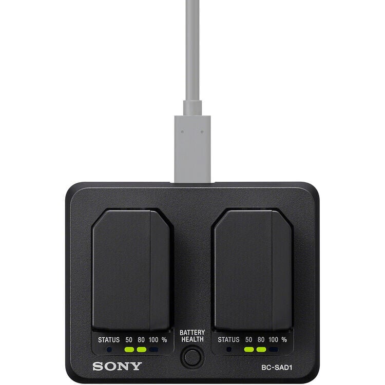 Sony BC-SAD1 Şarj Cihazı (NP-SA100 için İkili Şarj Cihazı)