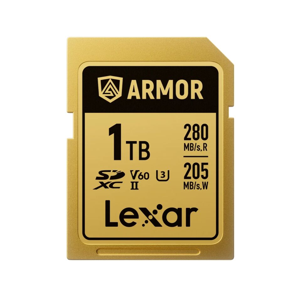 Lexar 1 TB ARMOR GOLD UHS-II SDXC Hafıza Kartı