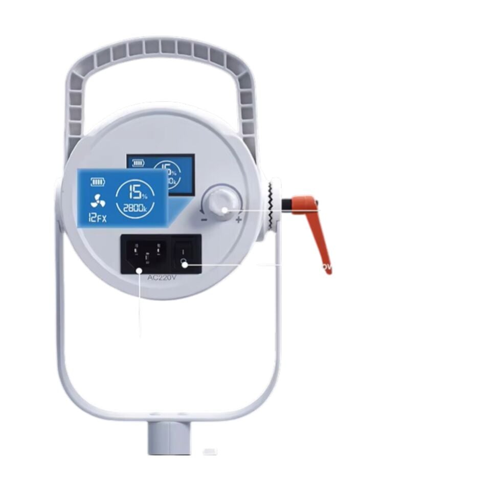 GDX HD-300III C BiColor Tekli Işık Seti 300W Video Led Işığı