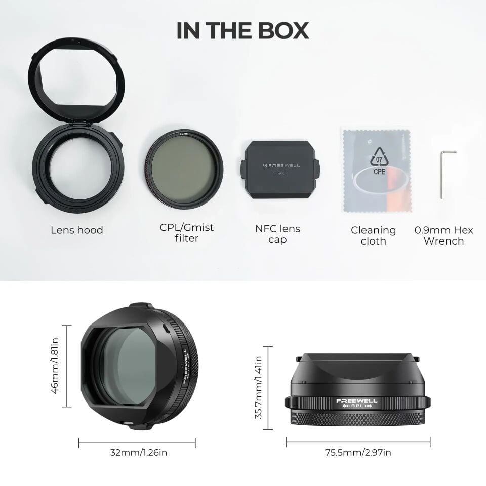 Freewell Nikkor Z 40mm F/2 Real Lens Hood