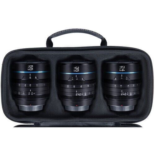 Sirui Night Walker T1.2 S35 Sony E Mount Cine Prime 3'lü Lens Kit