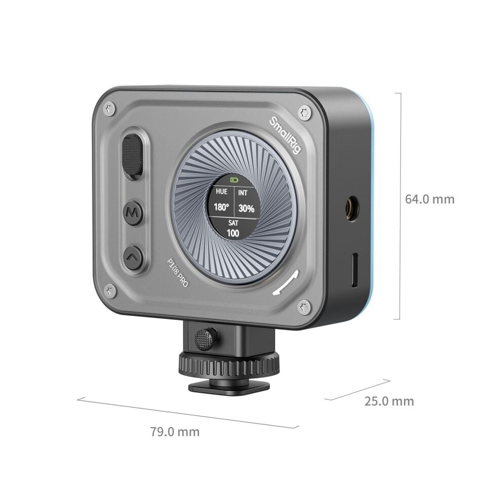 SmallRig 4661 Vibe P108 Pro Mini RGB Video Işığı