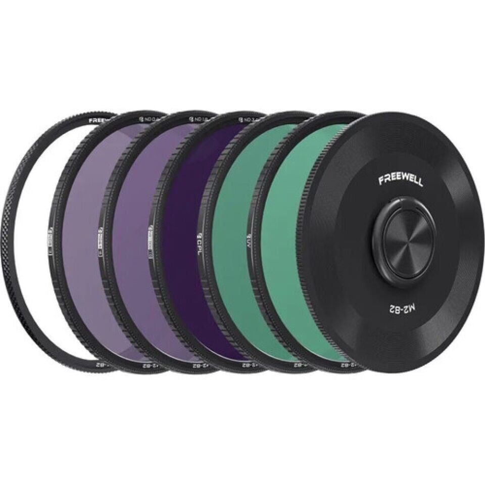 Freewell M2 MAGNETIC QUICK SWAP 5-PACK FILTER ND8, ND64, ND1000, CPL, AND UV 77MM
