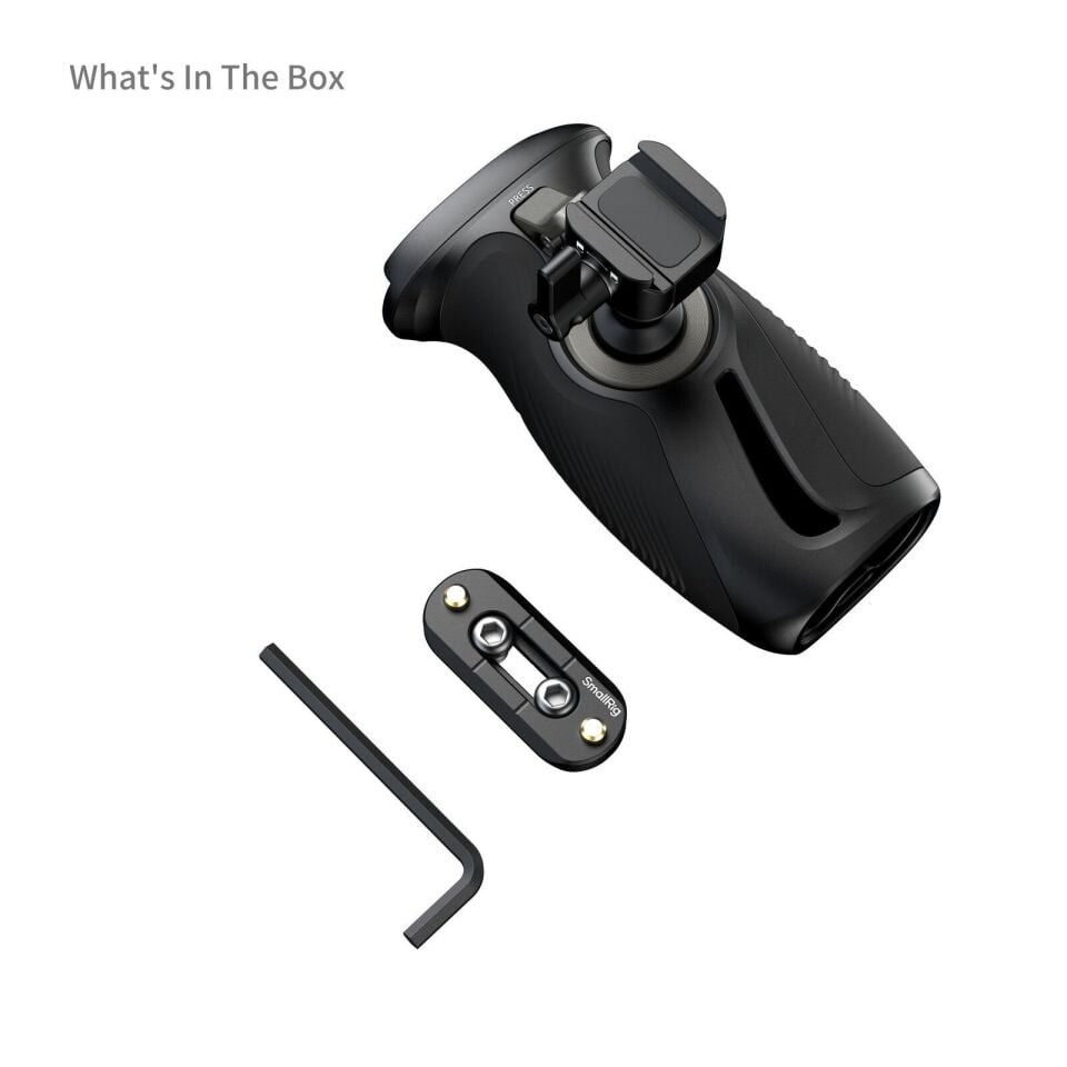 SmallRig 5160 NATO Kelepçeli Döner Yan Tutamak