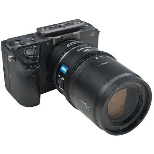 Sirui Astra Series AF 75mm T1.8 1.33x Full Frame Blue Flares Anamorphic Sony E Mount Lens