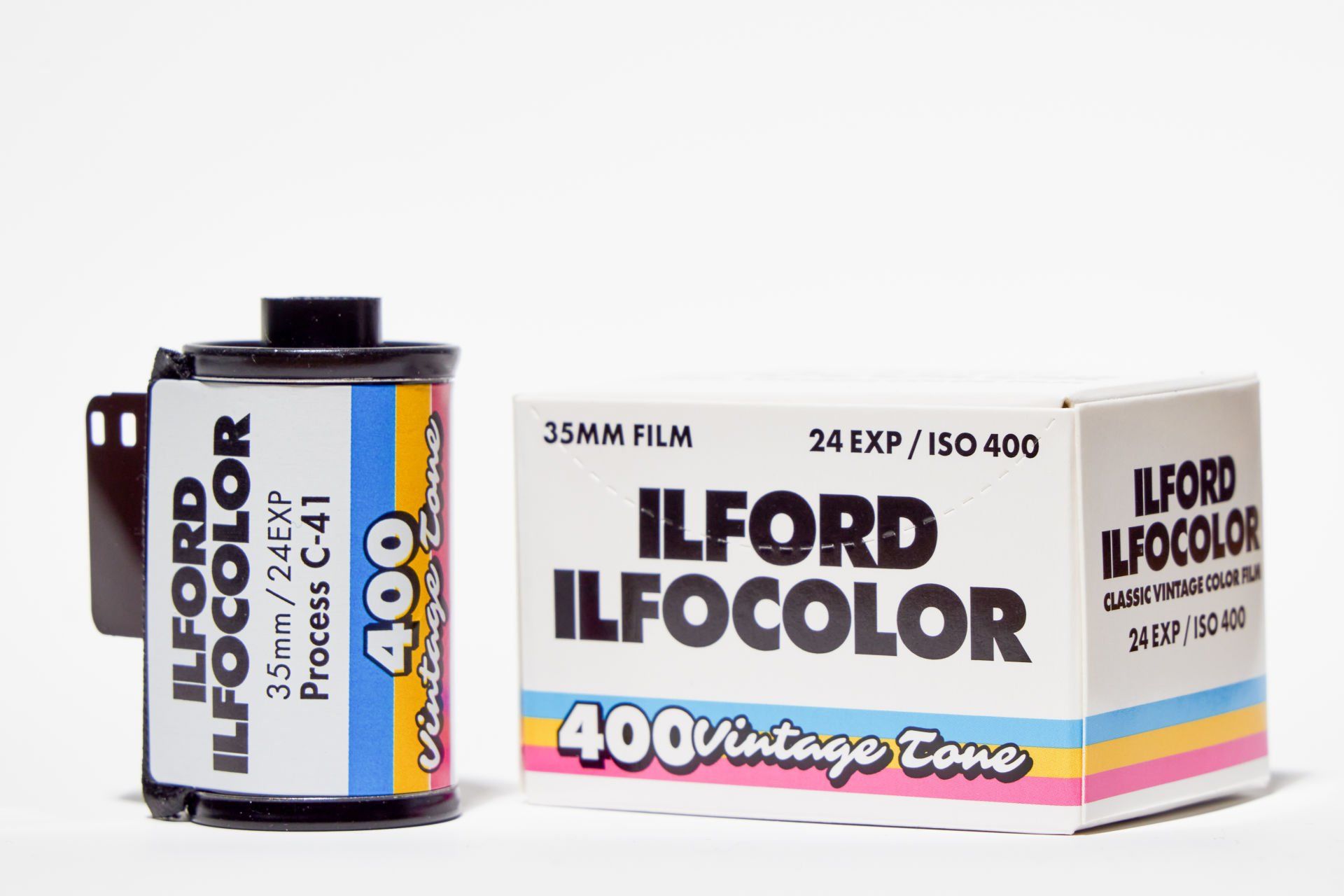 ILFORD ILFOCOLOR VINTAGE TONE 400 PLUS 35MM FILM 24 EXP
