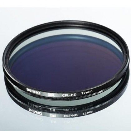 Benro 77mm Slim UD CPL - HD Circular Polarize Filtre