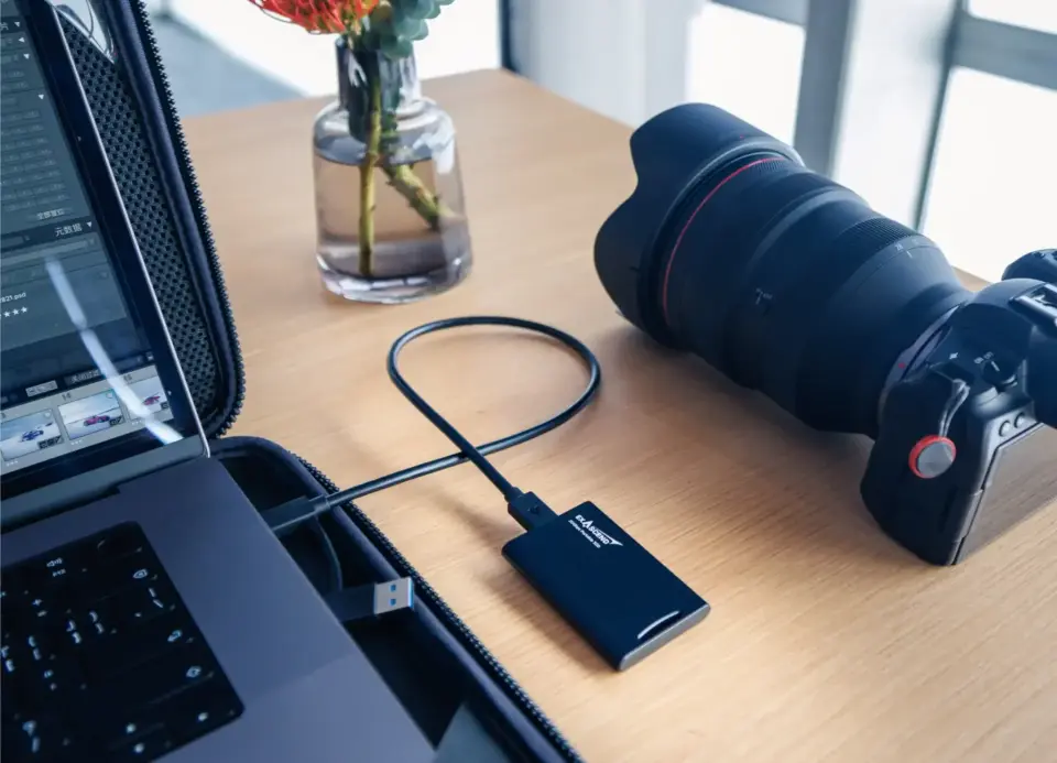 Exascend Element Portable SSD USB Type C 20Gb/s Black 4TB