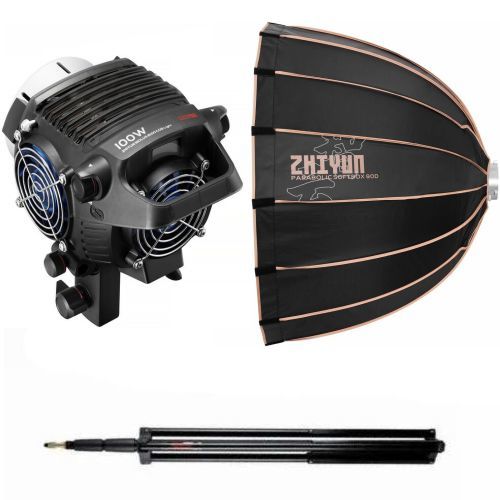 Zhiyun MOLUS B100 Bi-Color +  Parabolic Softbox 90D Çekim Seti