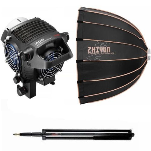 Zhiyun MOLUS B100 Bi-Color +  Parabolic Softbox 90D Çekim Seti