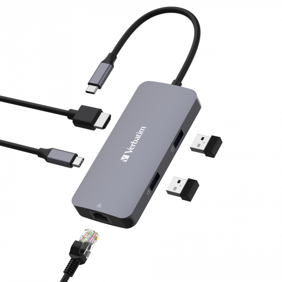 VERBATIM 32150 USB-C PRO 5 PORT HUB CMH-05