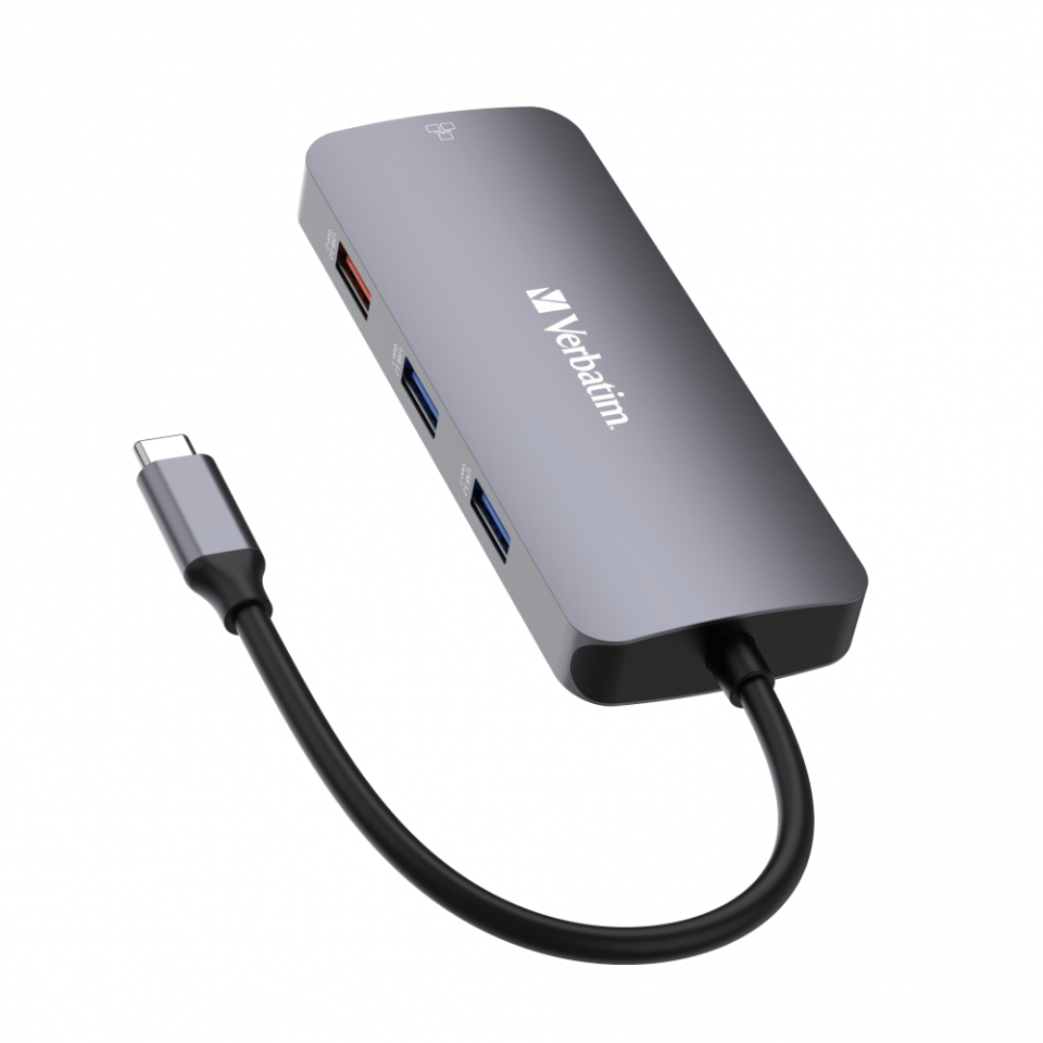 VERBATIM 32152 USB-C PRO 9 PORT HUB CMH-09