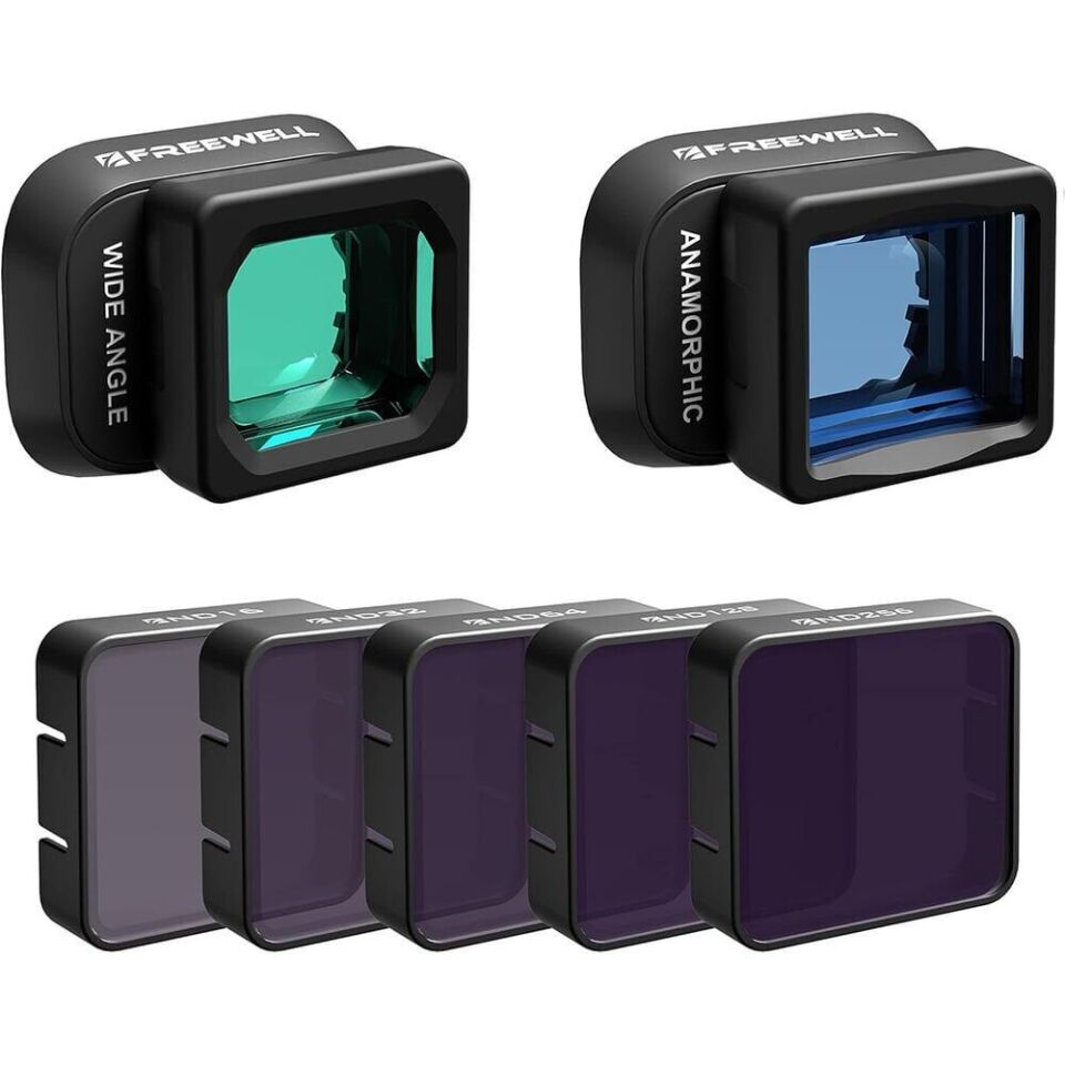 Freewell DJI Mini 4 Pro Wide Angle & Anamorphic Lens