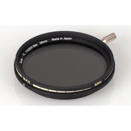 Kenko 58mm PL Fader ND3 ND400 Variable ND Filtre