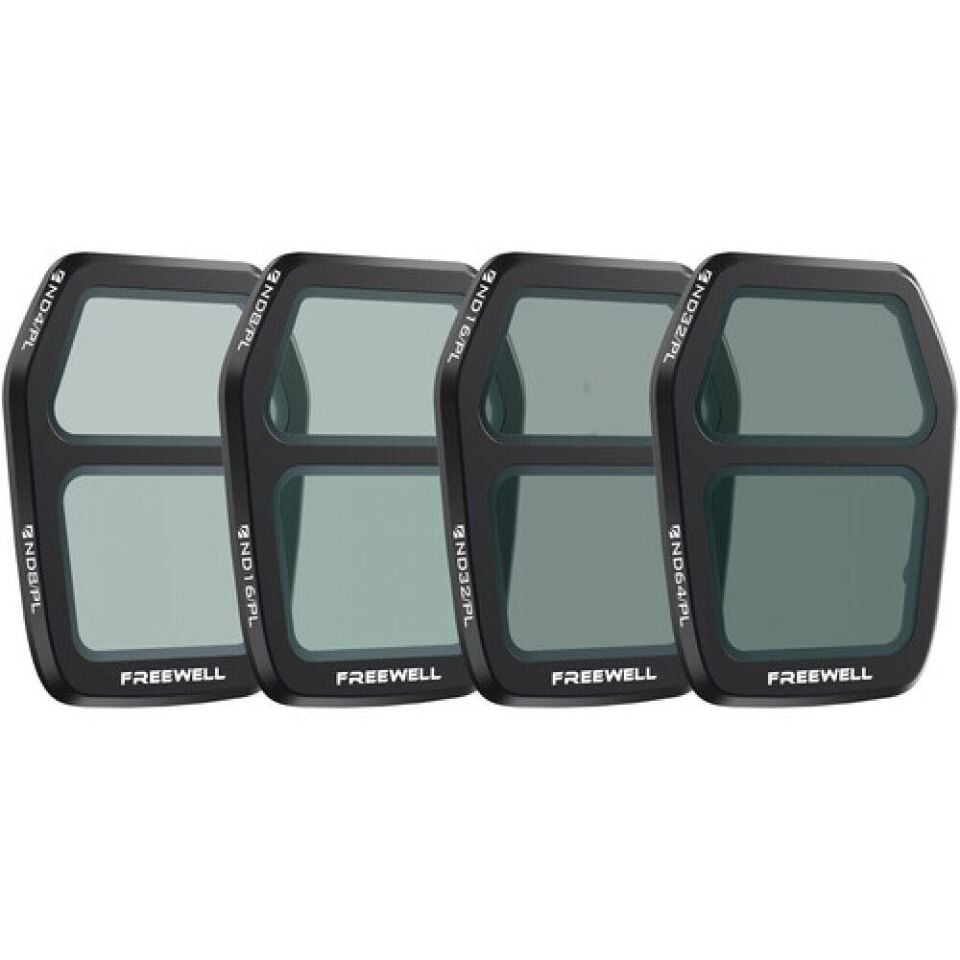 Freewell DJI Air 3S Filters Split ND/PL 4Pack
