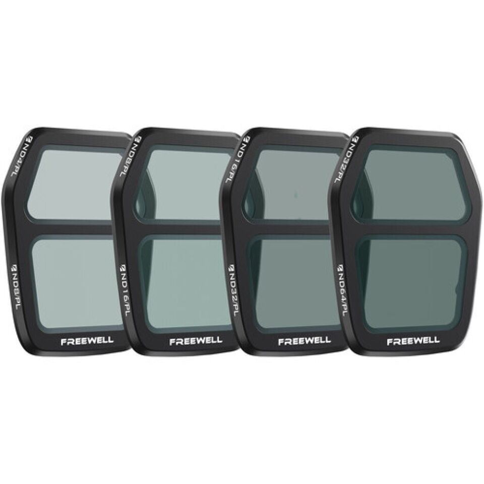 Freewell DJI Air 3S Filters Split ND/PL 4Pack