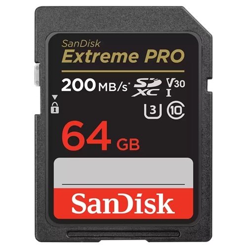 SanDisk 64GB Extreme Pro SDHC/SDXC Hafıza Kartı (200mb