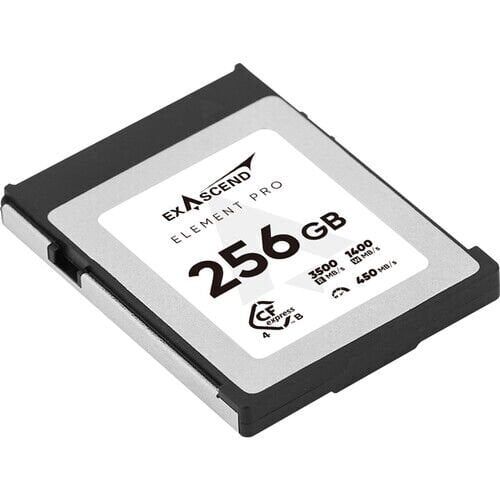 Exascend 256GB Element Pro CFexpress 4.0 Type B Hafıza Kartı 3500 Mb/S Okuma  - 1400 Mb/s Yazma Hızı