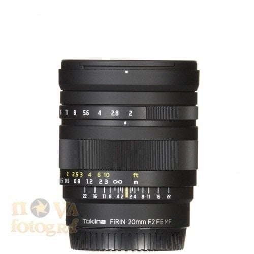 Tokina Firın 20mm f/2 FE MF (Sony E)