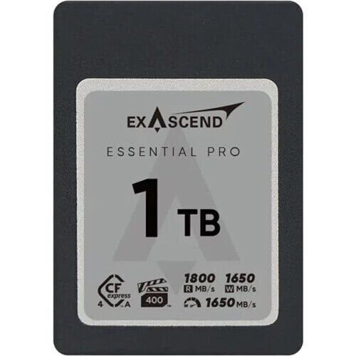 Exascend 1TB Essential Pro CFexpress 4.0 Type A Hafıza Kartı