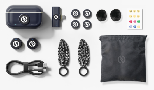 Hollyland LARK M2 DUO 2‑Person Wireless Microphone System | USB‑C