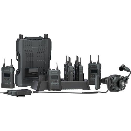 Hollyland Solidcom M1 Pro Full-Duplex Wireless Intercom System | 8 Beltpacks & Headsets