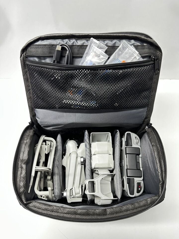 Çok Amaçlı Drone, Fotoğraf Makinesi için Bölmeli Universal Omuz Taşıma Çantası ClasCase C027