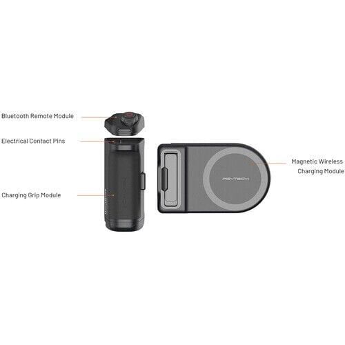 PGYTECH MagCam Phone Grip (Classic Black) | Manyetik Telefon Grip
